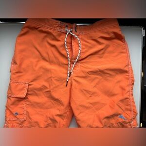 Men's Orange Swim Shorts